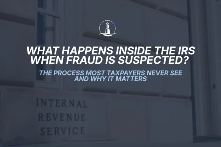 What Happens Inside the IRS When Fraud Is Suspected? 